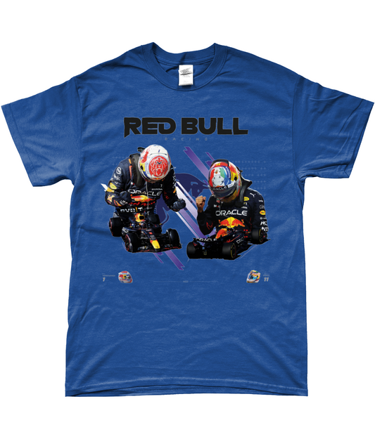 Red Bull Formula 1 Team T-shirt | Royal blue/Orange Edition